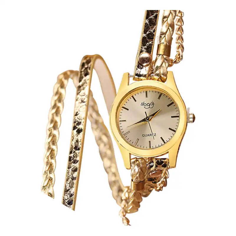 Ladies' Bracelet Watch Woven Snake Quartz Watch Women's