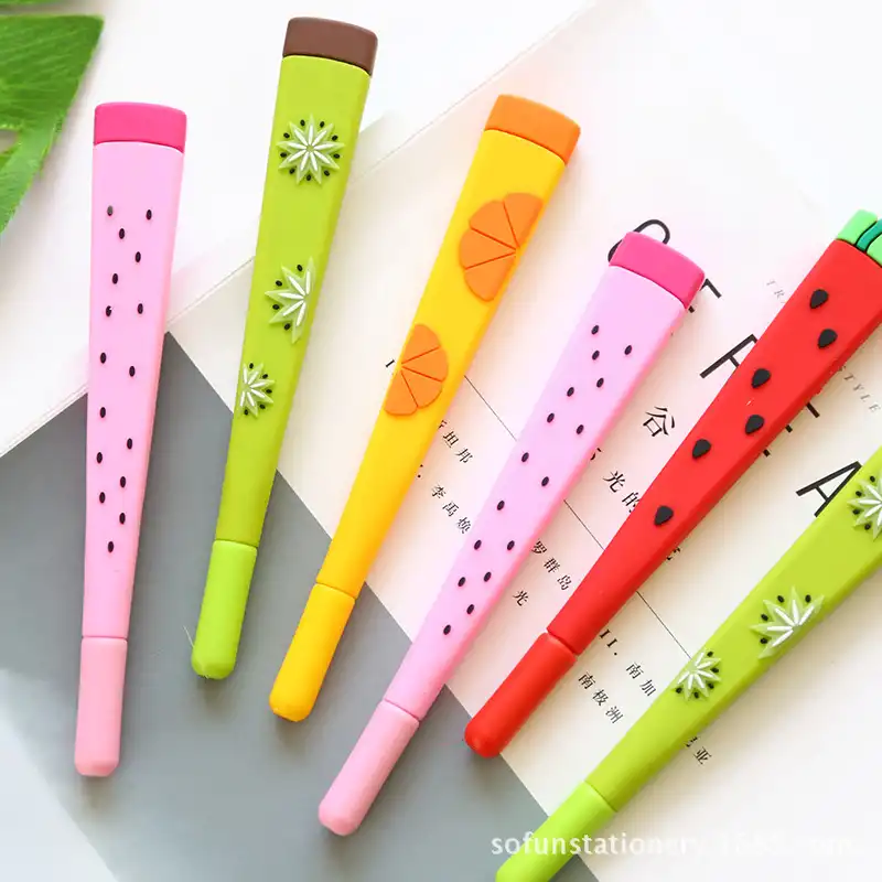 Silicone fruit pen