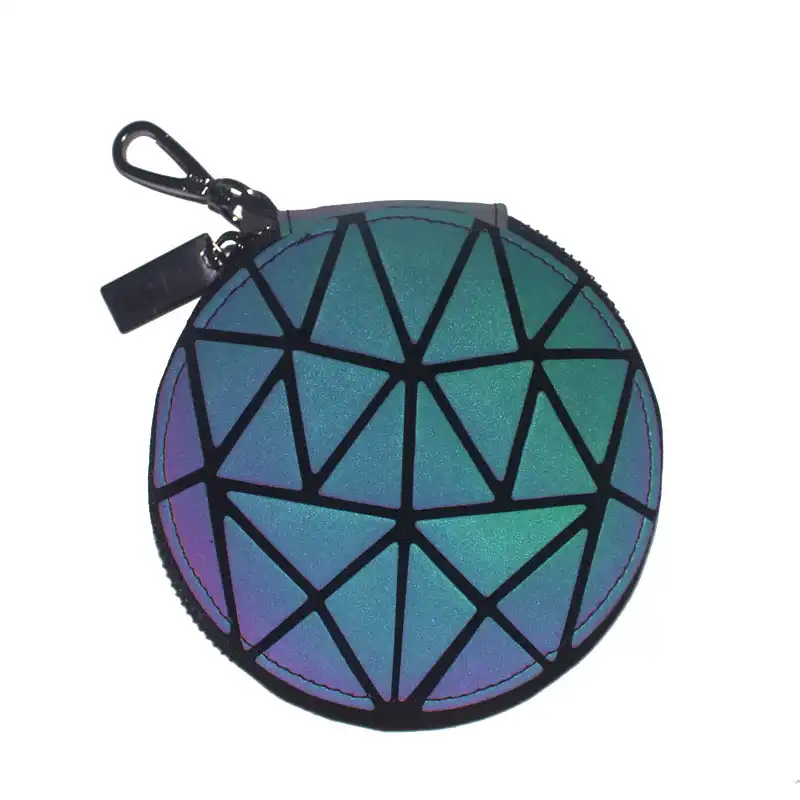 Geometric diamond bag luminous small round bag all-match backpack