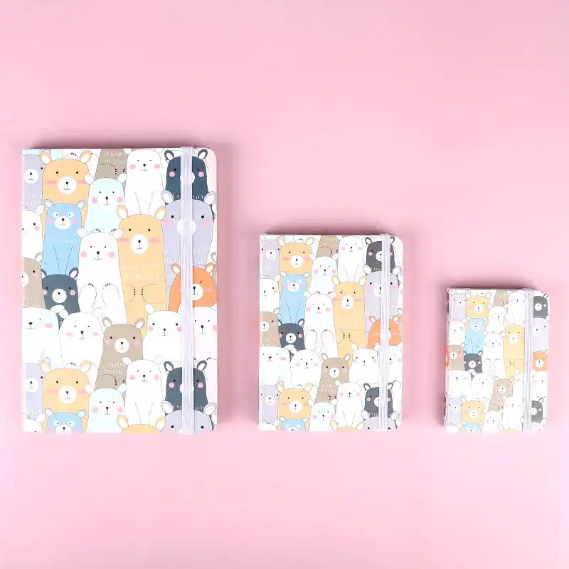 Carrey cartoon animal notebooks