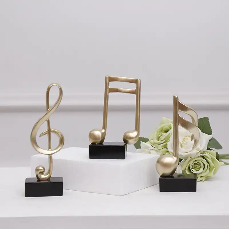 Modern music trophy staff notation piano decoration home decoration