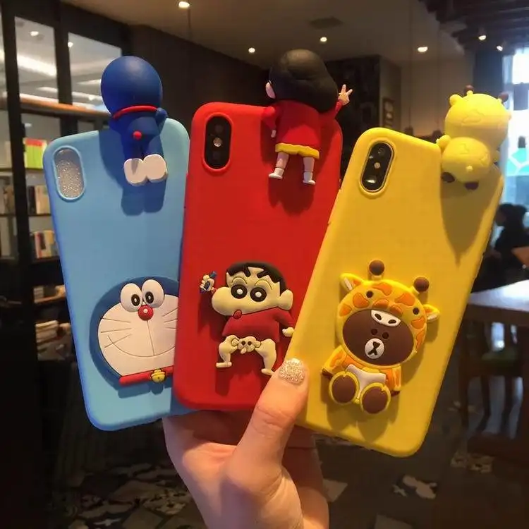 Papa tpu mobile phone shell iPhone silicone protective cover cute creative back shell