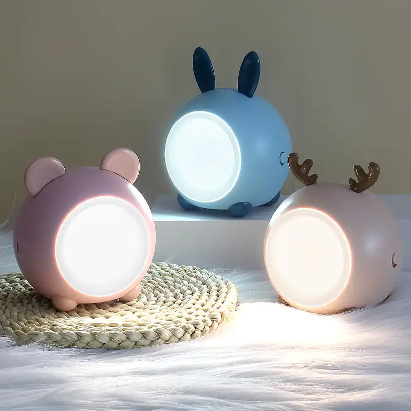 Small night light LED touch stepless dimming sleep night light usb rechargeable bedside night light