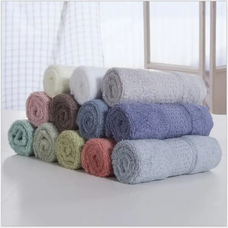 Japanese square towel pure cotton jacquard color multicolor daily necessities