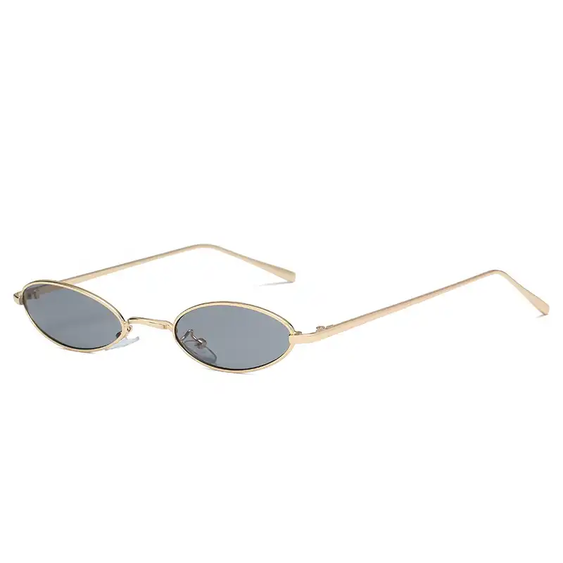 Retro small frame ocean piece sunglasses metal trend sunglasses glasses