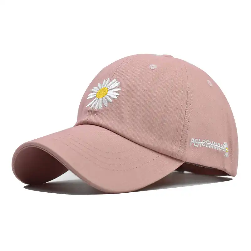 Small chrysanthemum baseball cap cotton chrysanthemum cap cotton hat