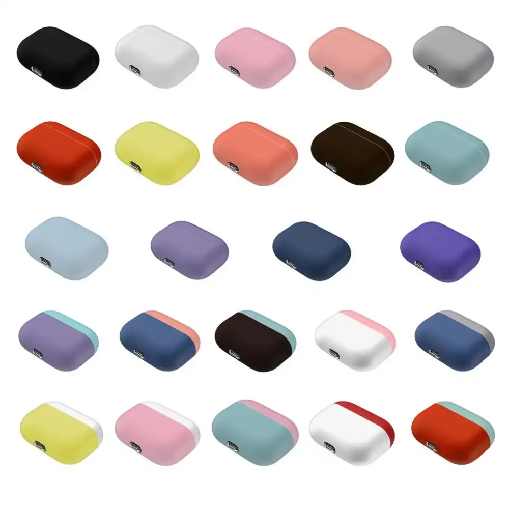 airpods pro split headphone cover airpods protective cover liquid silicone