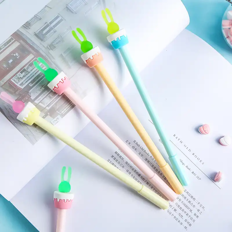 Plant series creative modeling soft gel pen