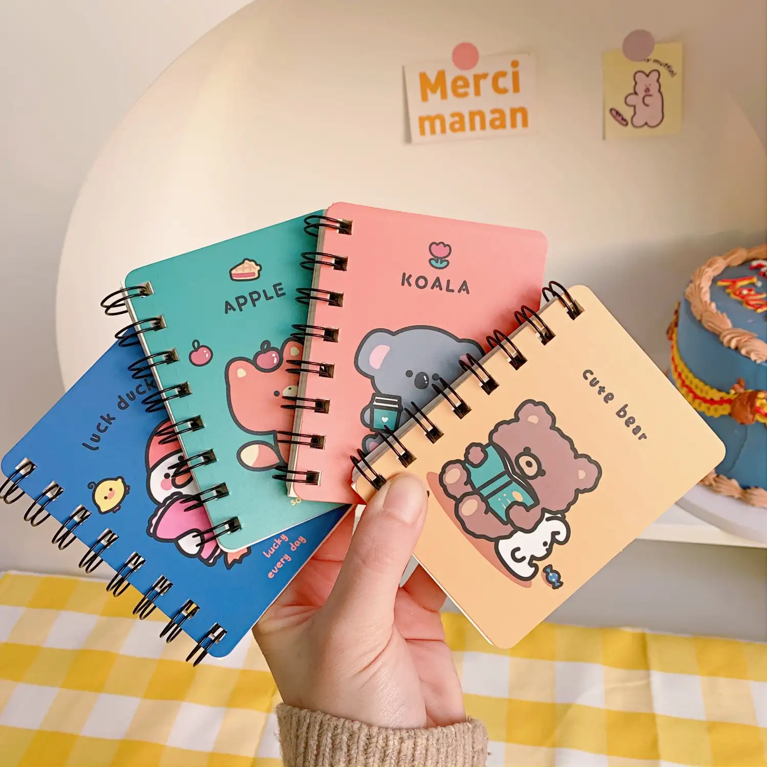 Cute portable pocket notepad