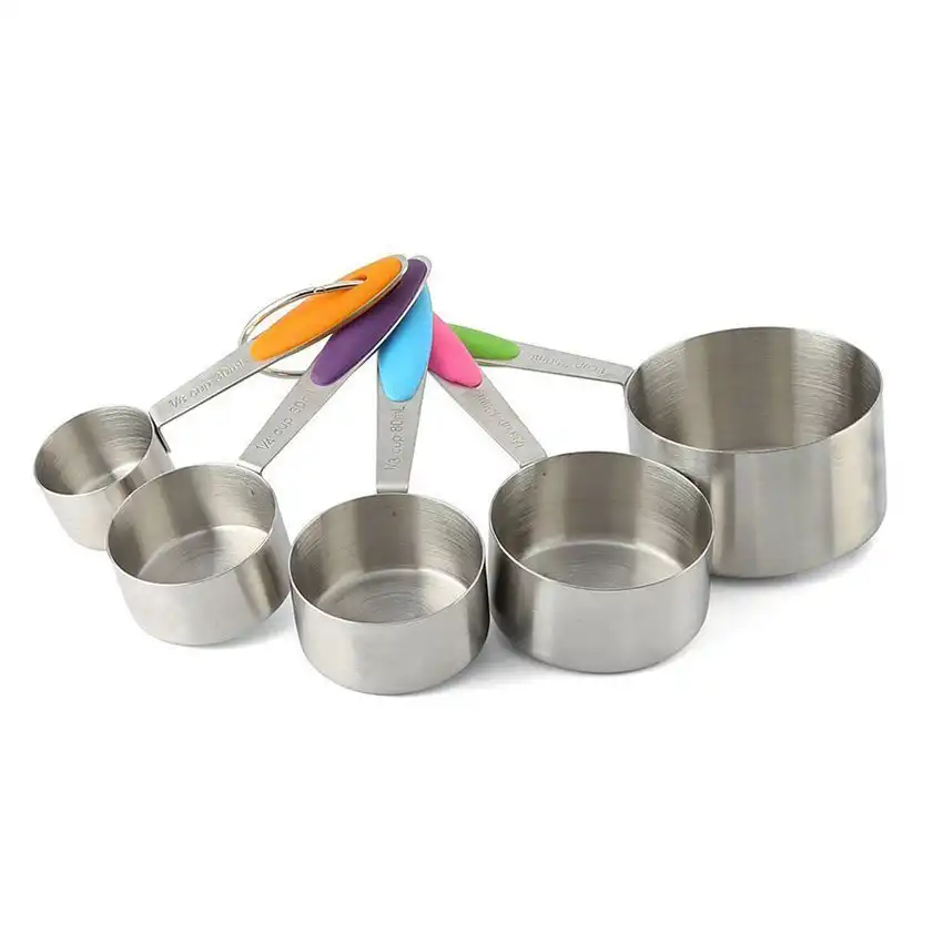 Stainless steel measuring cup 5-piece set