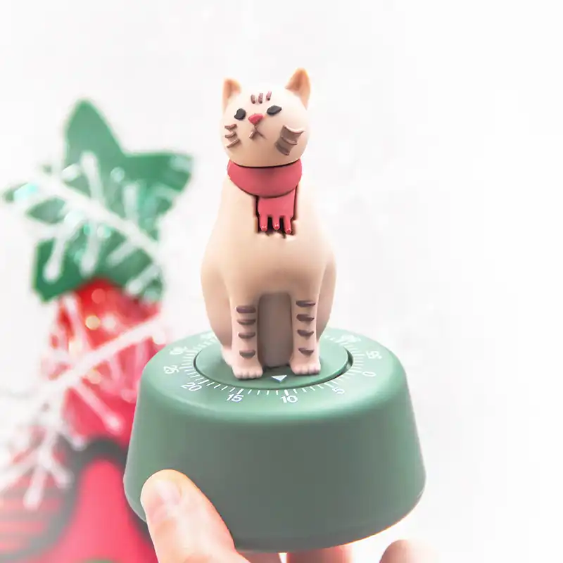 Lazy cat timer timer kitchen timer