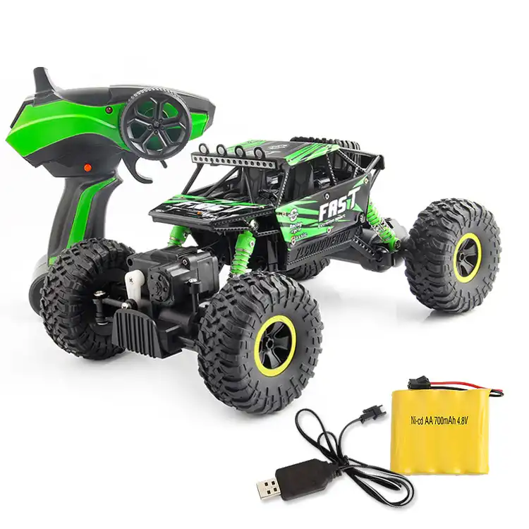 Remote control off-road vehicle oversized charging high-speed four-wheel drive climbing car Bigfoot racing children boy toy car