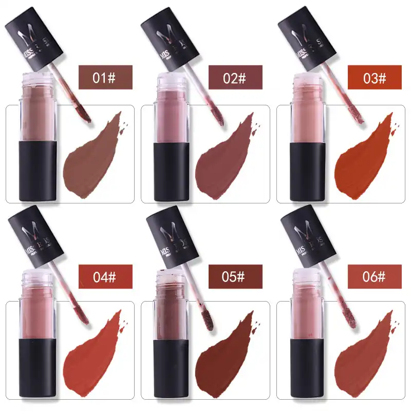 Matte moisturizing not easy to stick cup lip glaze