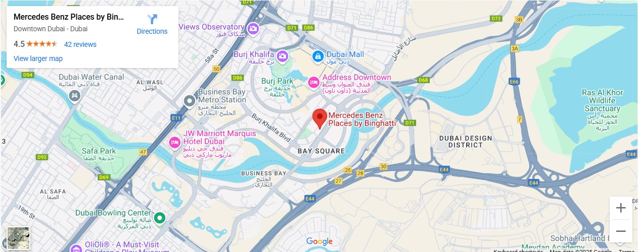 Ocean Tower Location Map