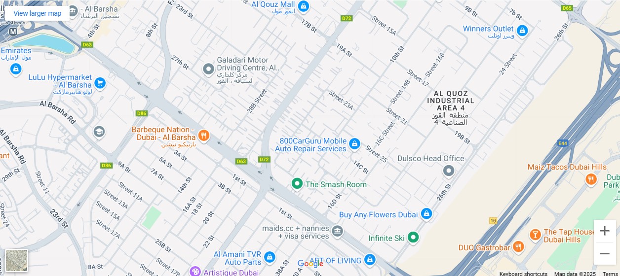 Ocean Tower Location Map