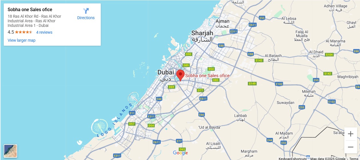 Ocean Tower Location Map