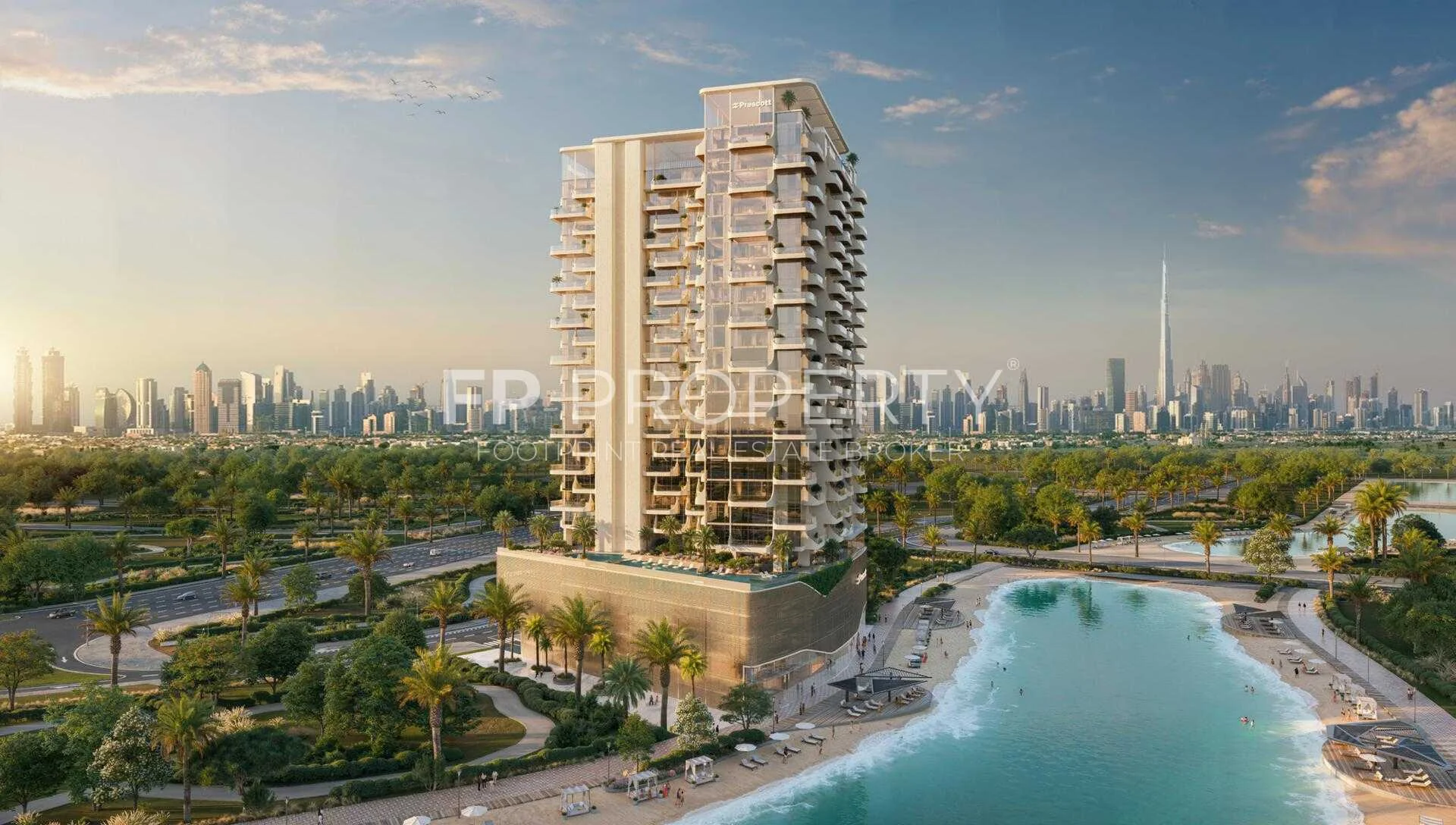 1BR- Higher Floor-POOL View- Q2 2028-Payment Plan