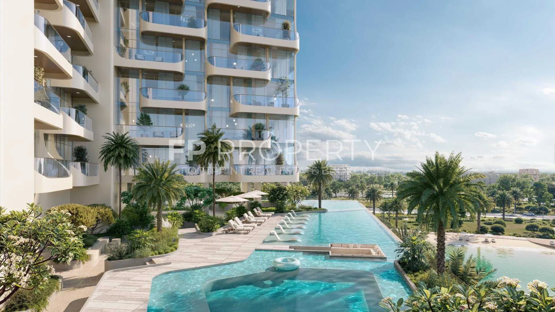 1BR- Higher Floor-POOL View- Q2 2028-Payment Plan