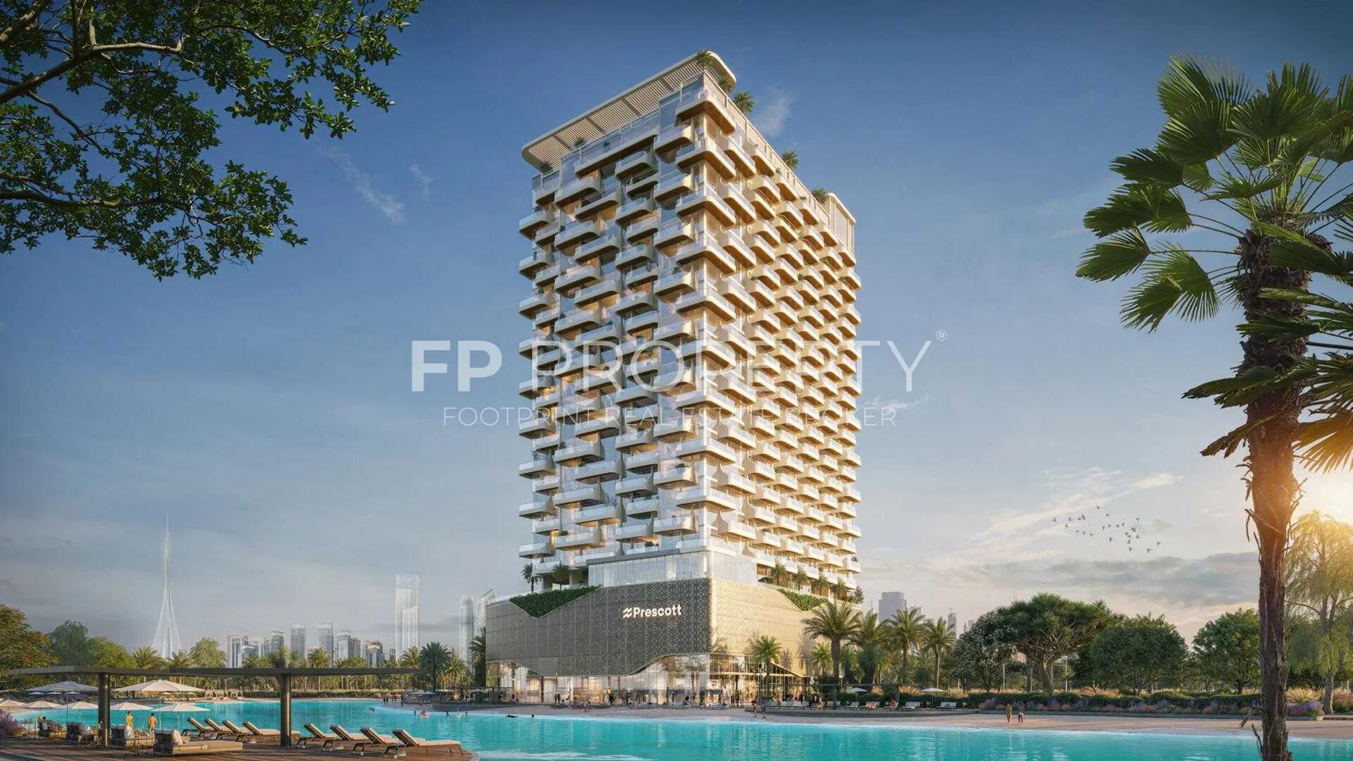1BR- Higher Floor-POOL View- Q2 2028-Payment Plan