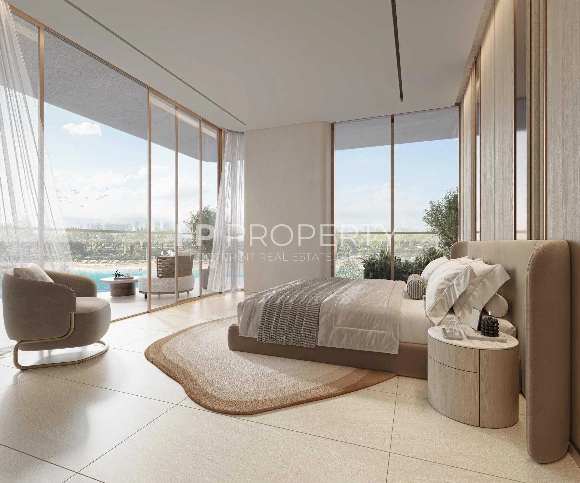 Spacious 2BR APT- Higher Floor- Lagoon View-Meydan