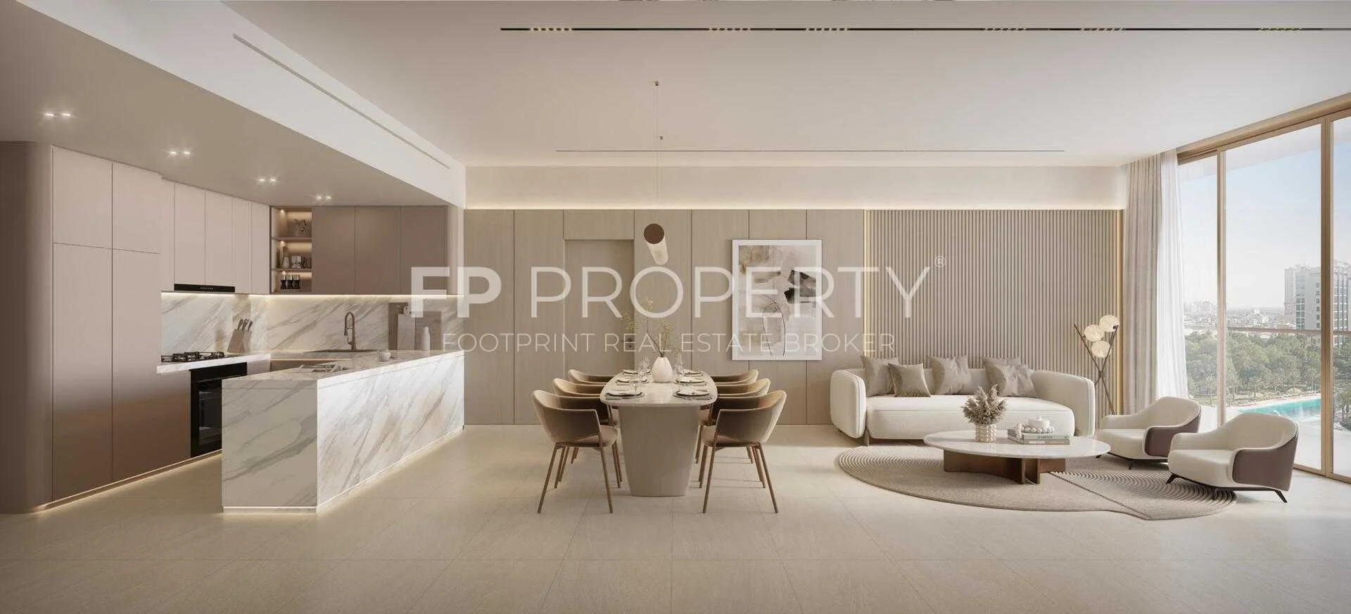 Spacious 2BR APT- Higher Floor- Lagoon View-Meydan