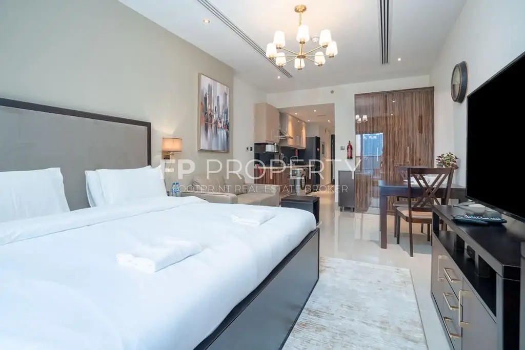 Fully Furnished Studio | Steps from Burj Khalifa | Great Investment