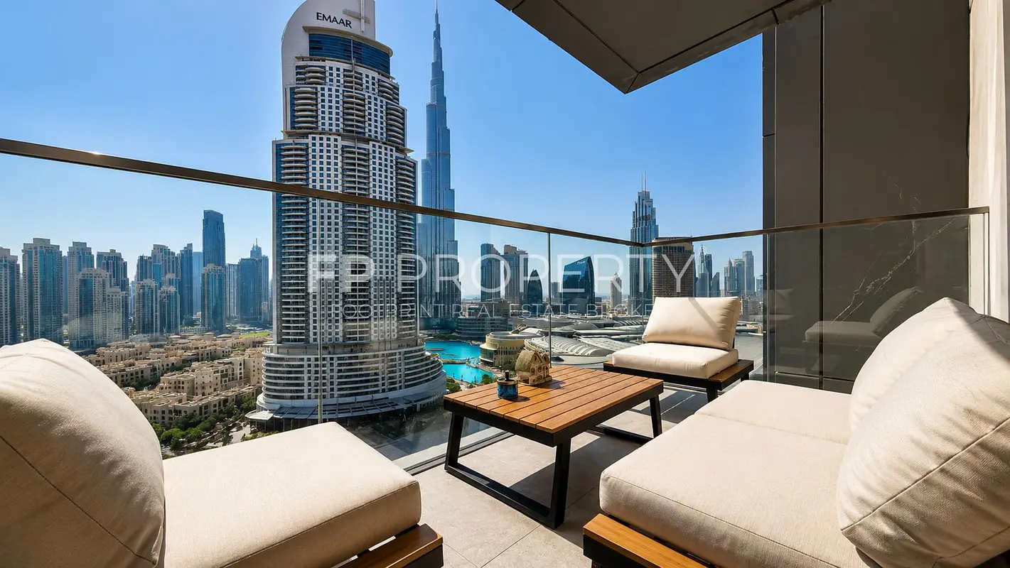Fully Furnished 2-Bedroom | Burj View | Rare unit | High floor