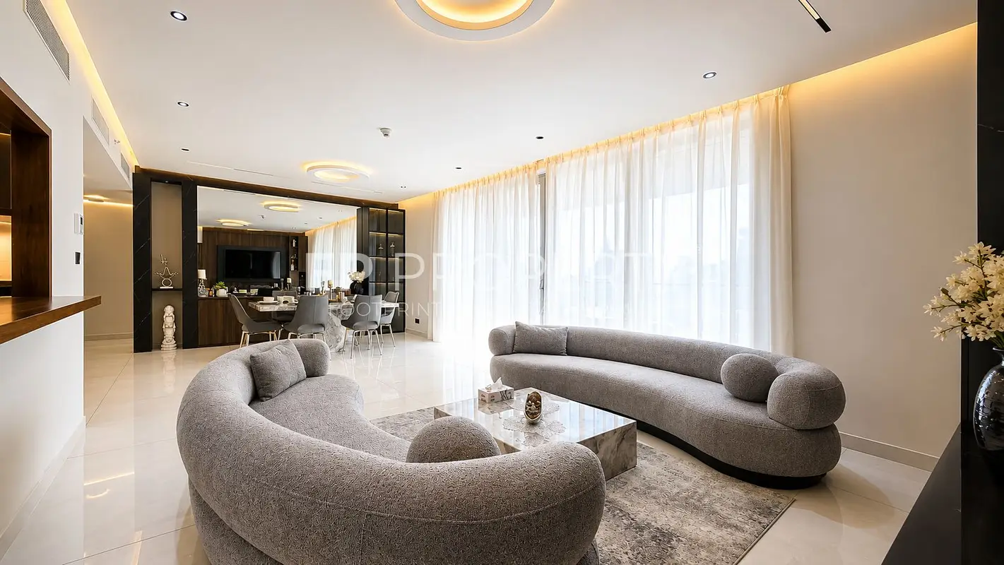 Fully Furnished 2-Bedroom | Burj View | Rare unit | High floor