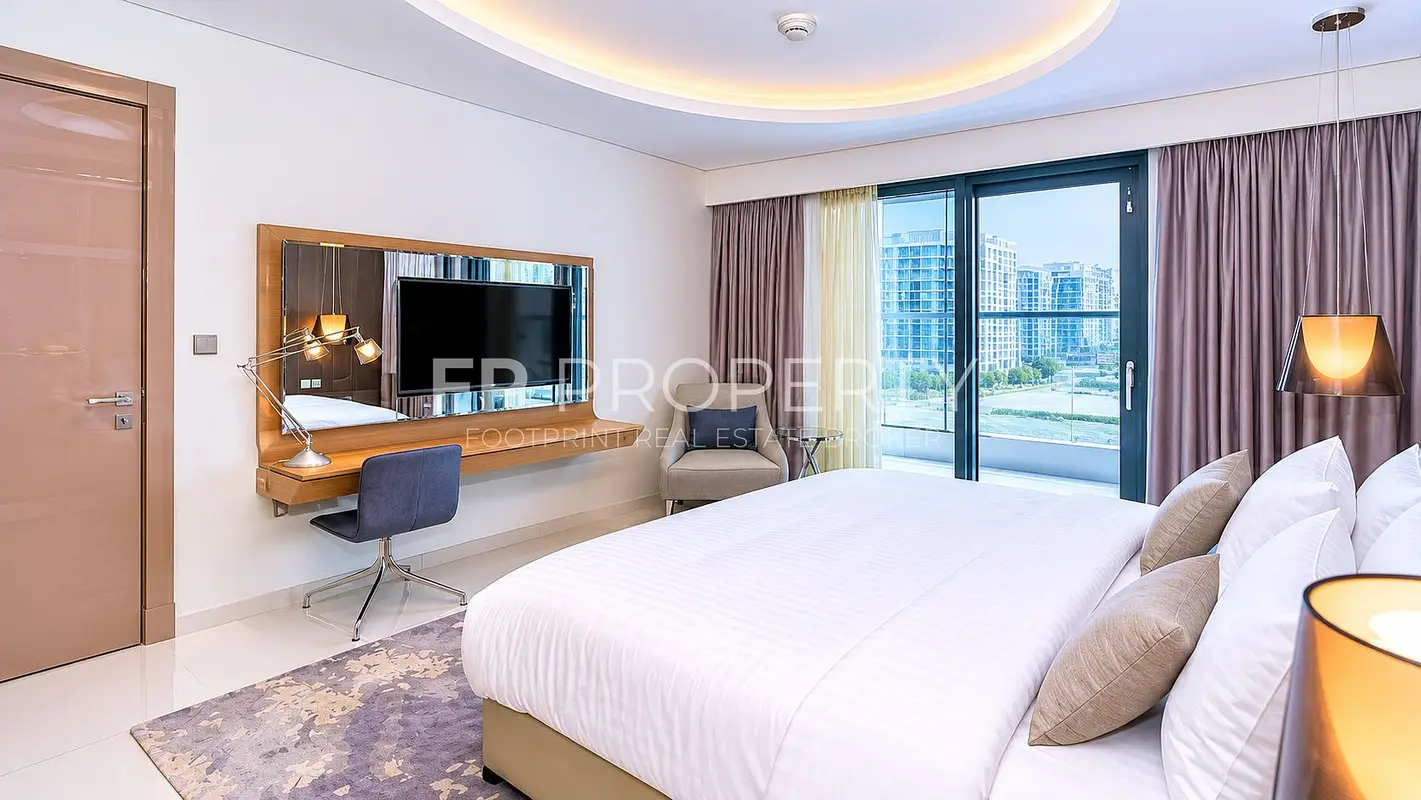 1BR-Fully Furnished - Higher Floor - Ready To Move