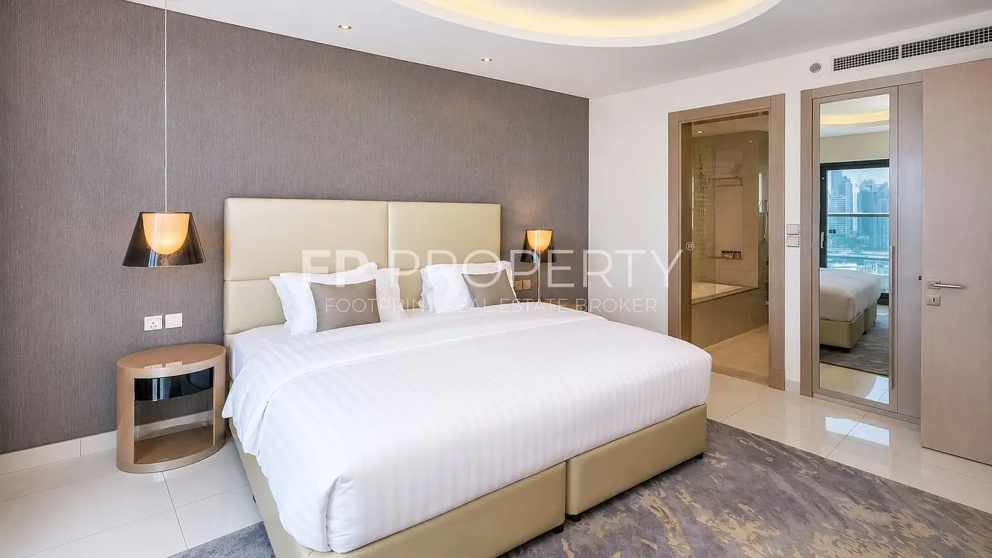 1BR-Fully Furnished - Higher Floor - Ready To Move