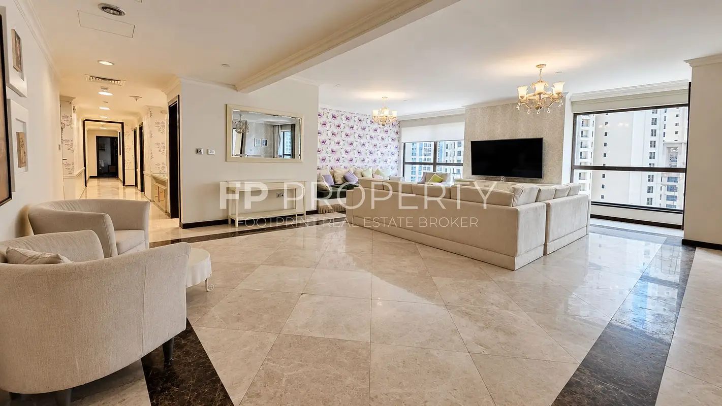 4BR- Fully Furnished-Higher Floor-Best View- Ready