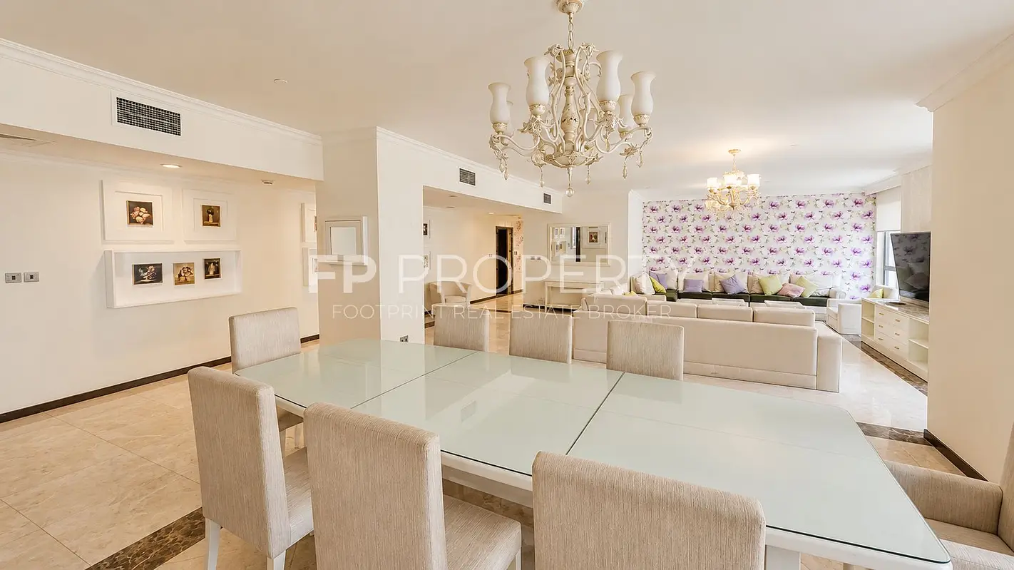 4BR- Fully Furnished-Higher Floor-Best View- Ready