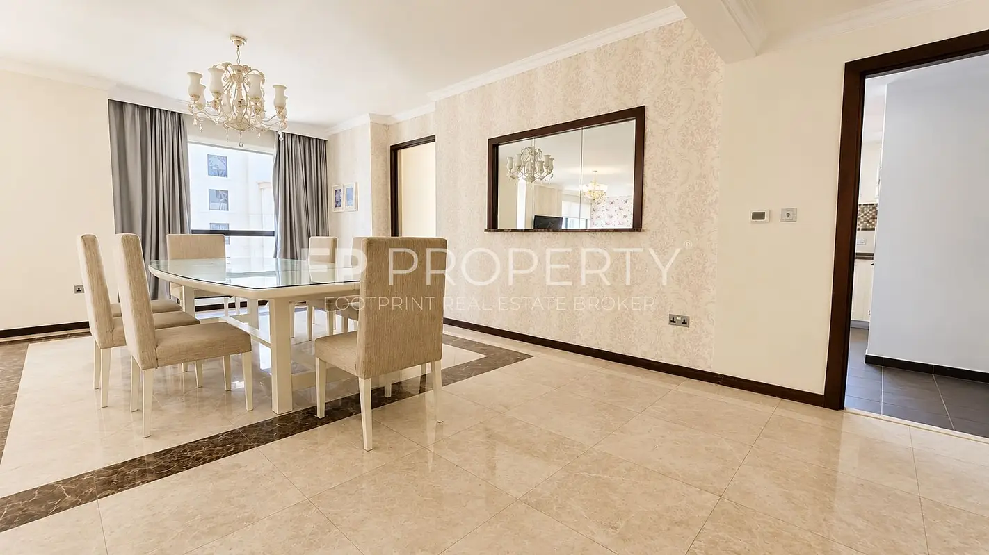 4BR- Fully Furnished-Higher Floor-Best View- Ready