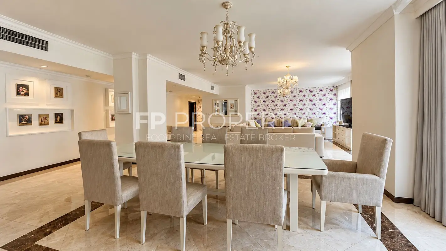 4BR- Fully Furnished-Higher Floor-Best View- Ready