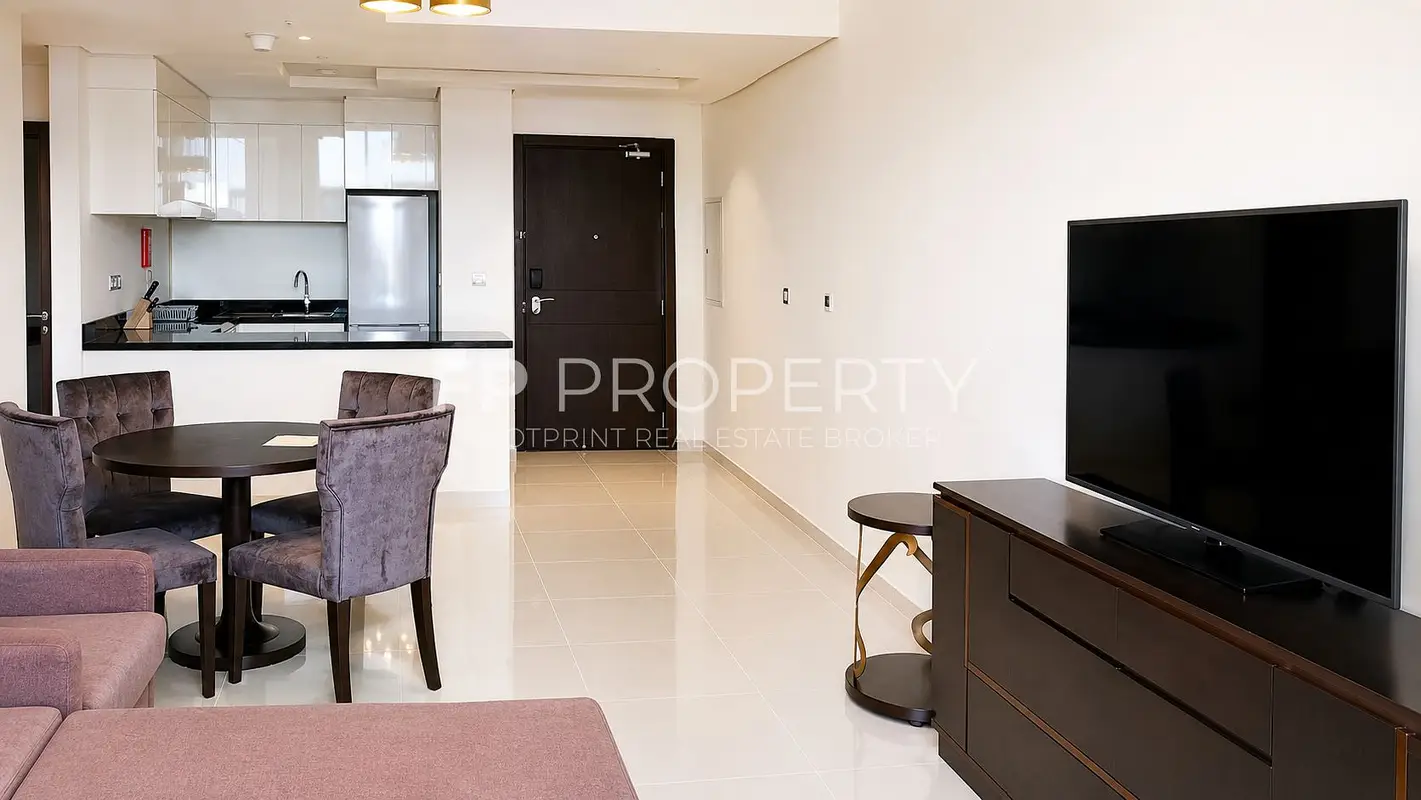 Spacious 2BR Apartment-Open Kitchen-Fully Furnished