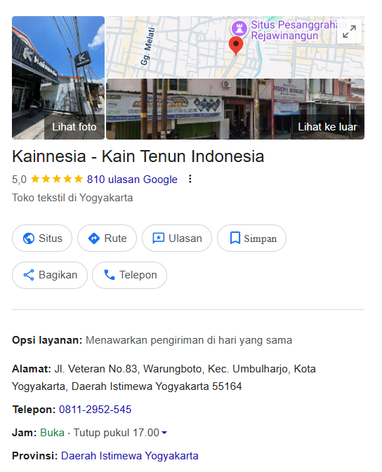 Postingan Instagram Kainnesia