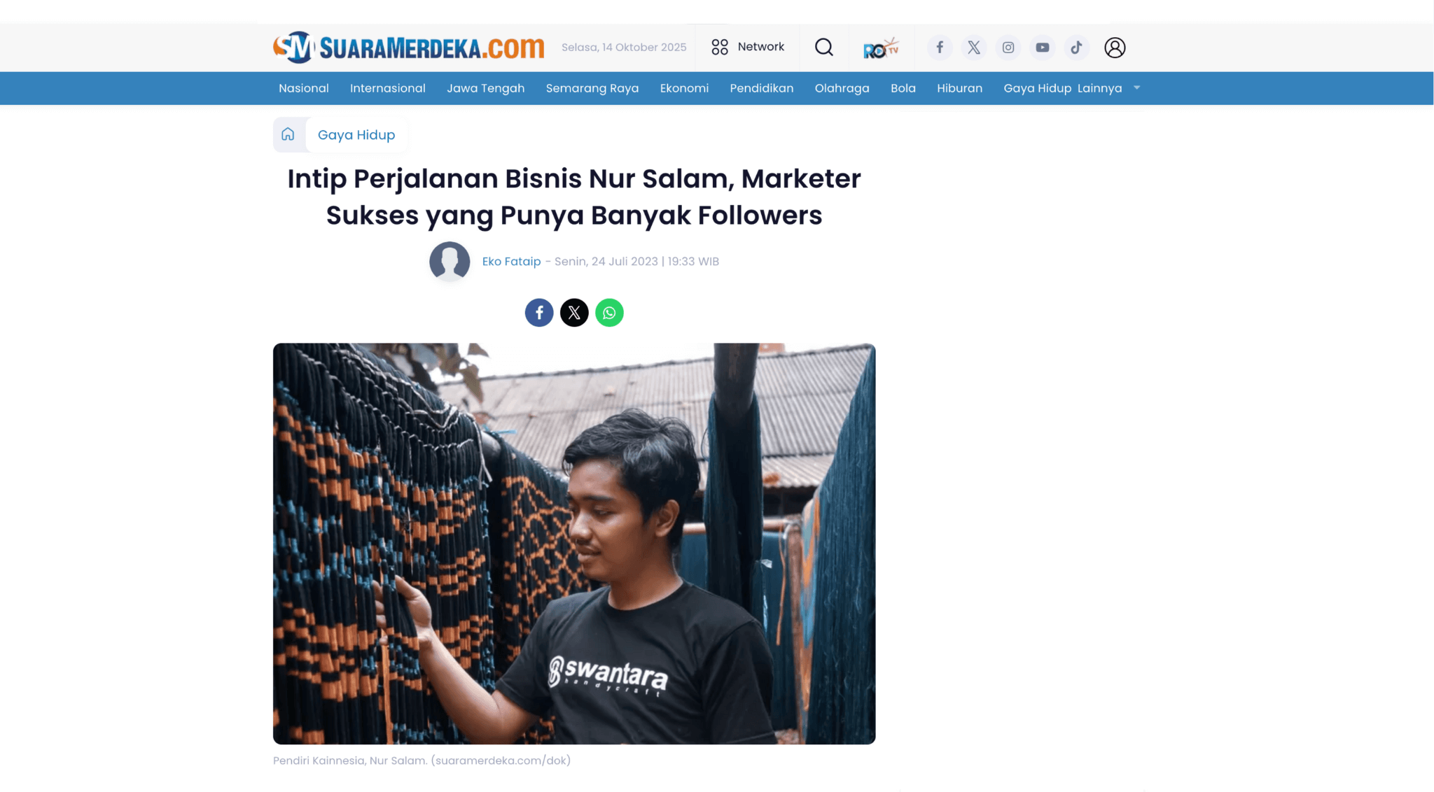 Liputan Media Kainnesia