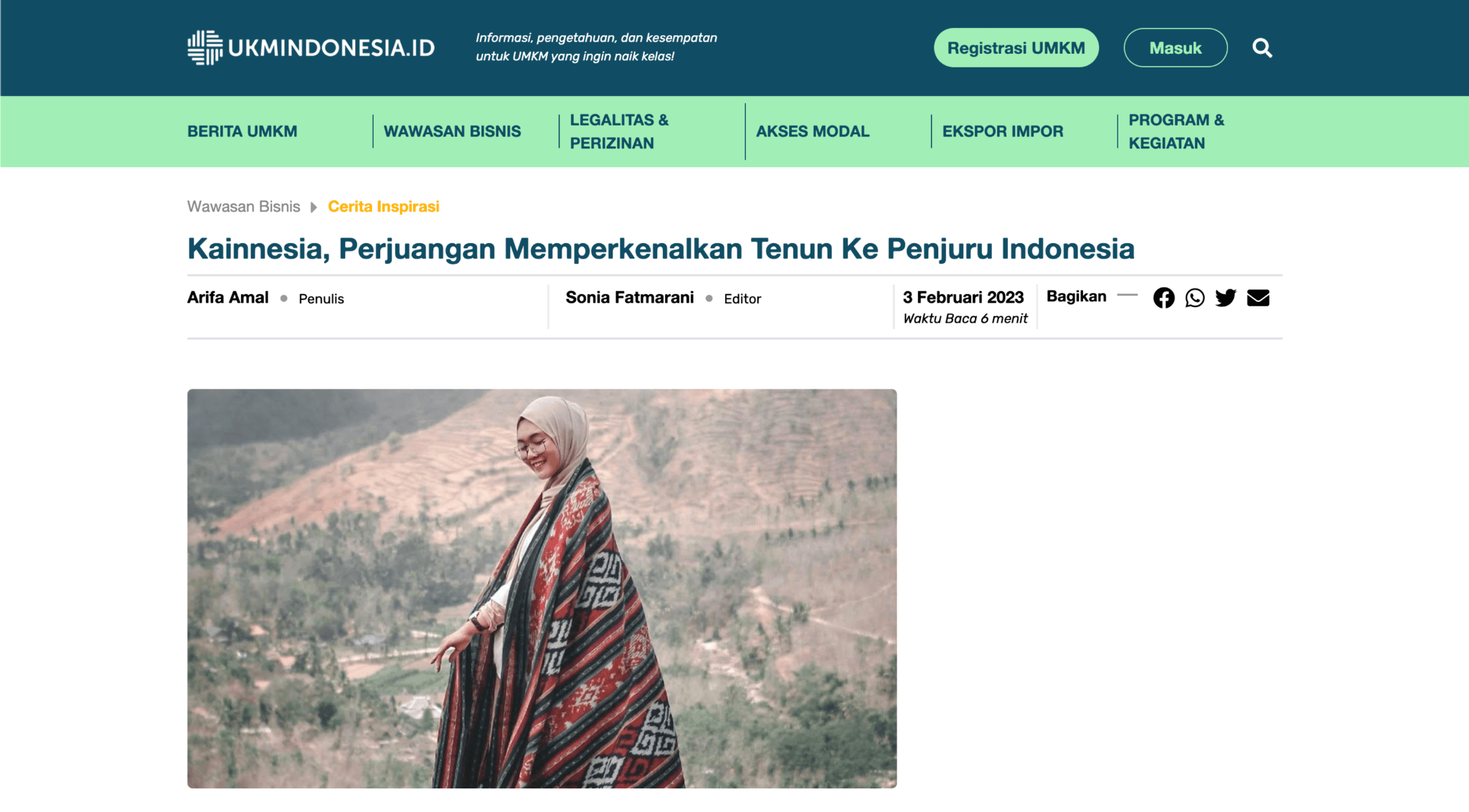 Liputan Media Kainnesia