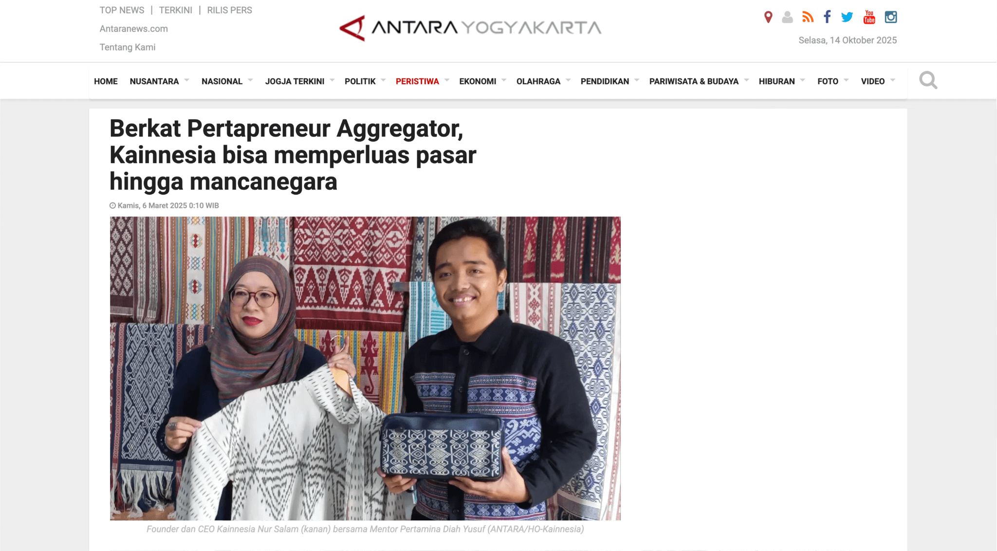 Liputan Media Kainnesia