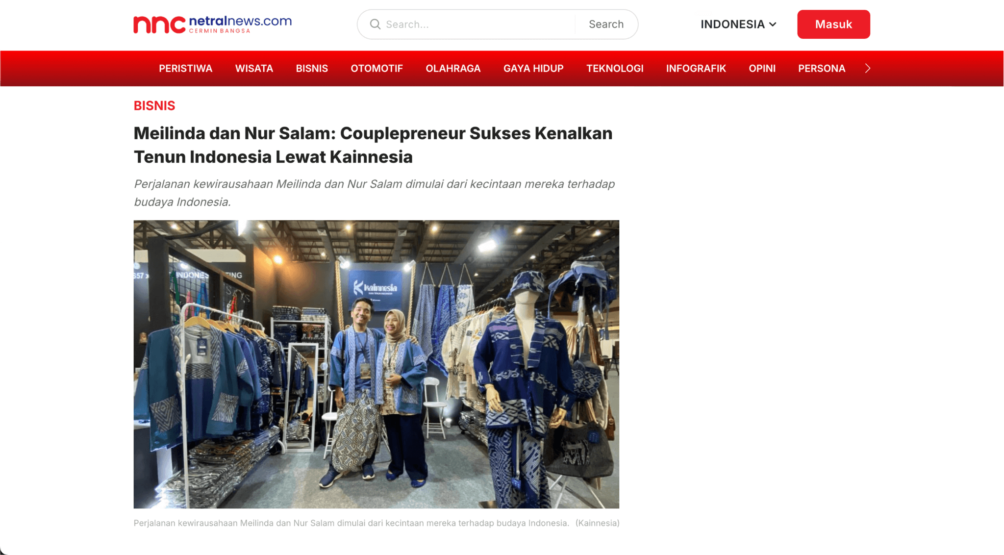 Liputan Media Kainnesia