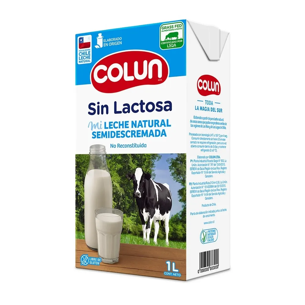 Leche Colun Semidescremada