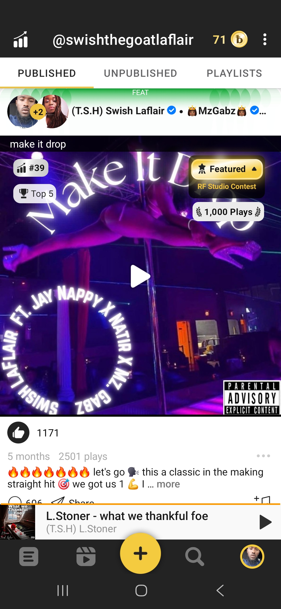 Make it drop