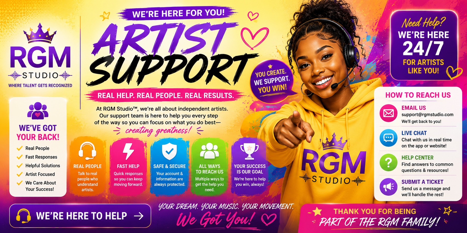 Artist Support