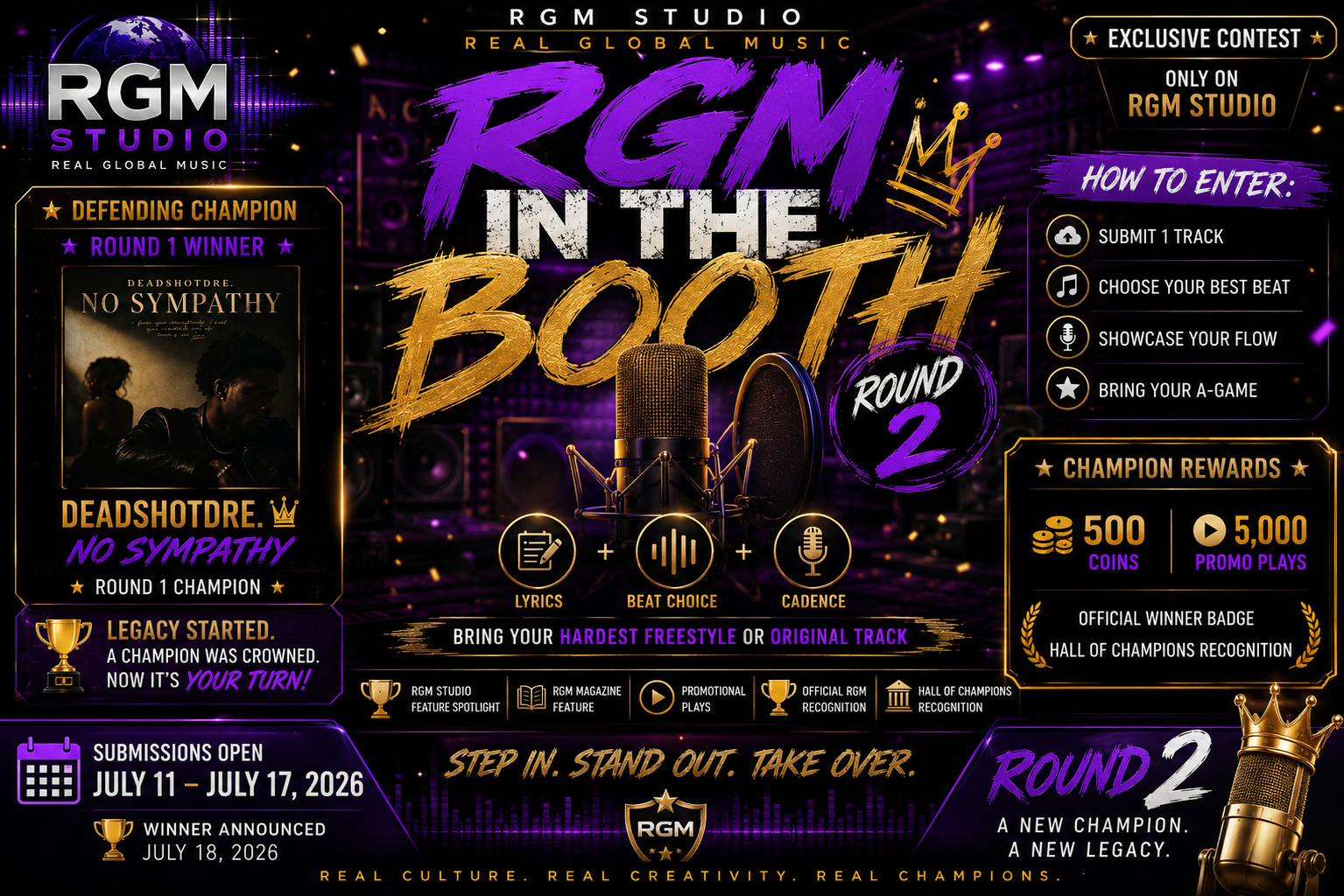 RGM In The Booth: Round 2