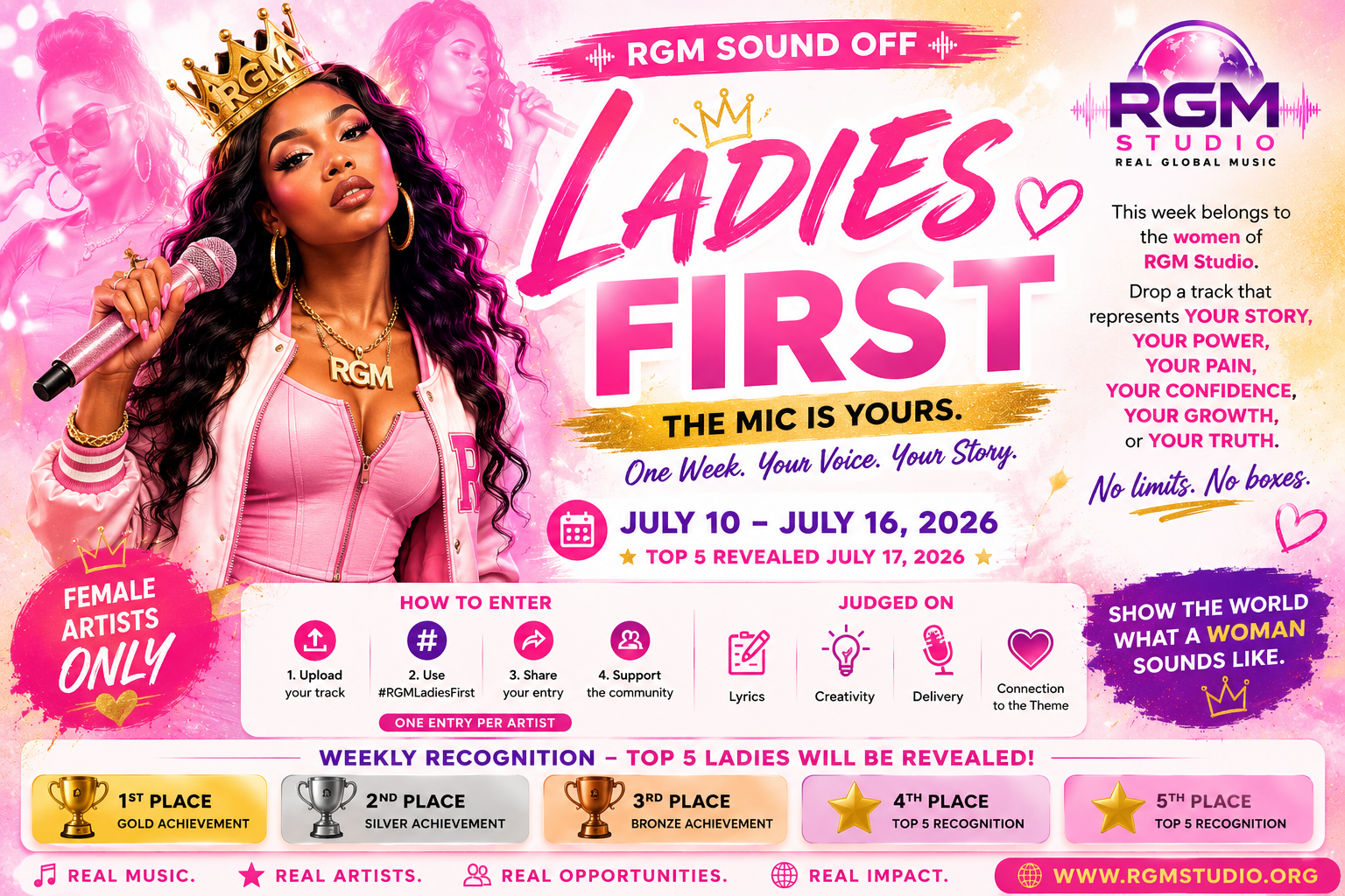 RGM Sound Off — Ladies First