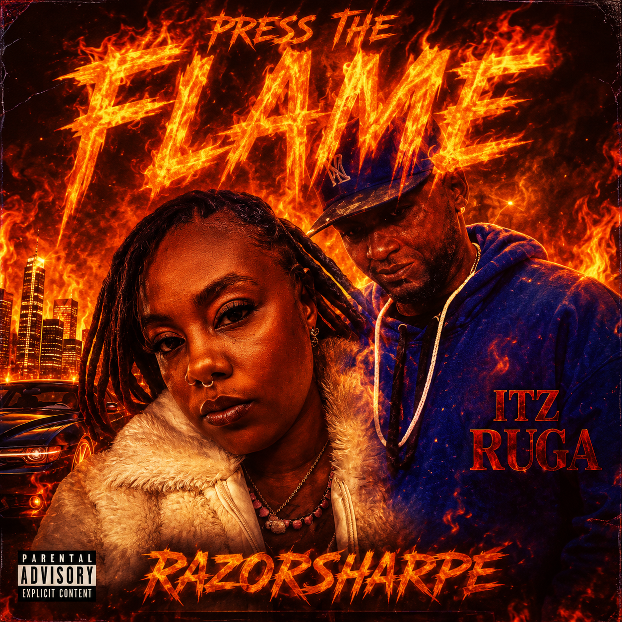 Press, the flame