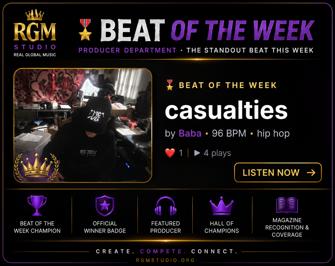 🏅🎹 RGM STUDIO – BEAT OF THE WEEK 🎹🏅