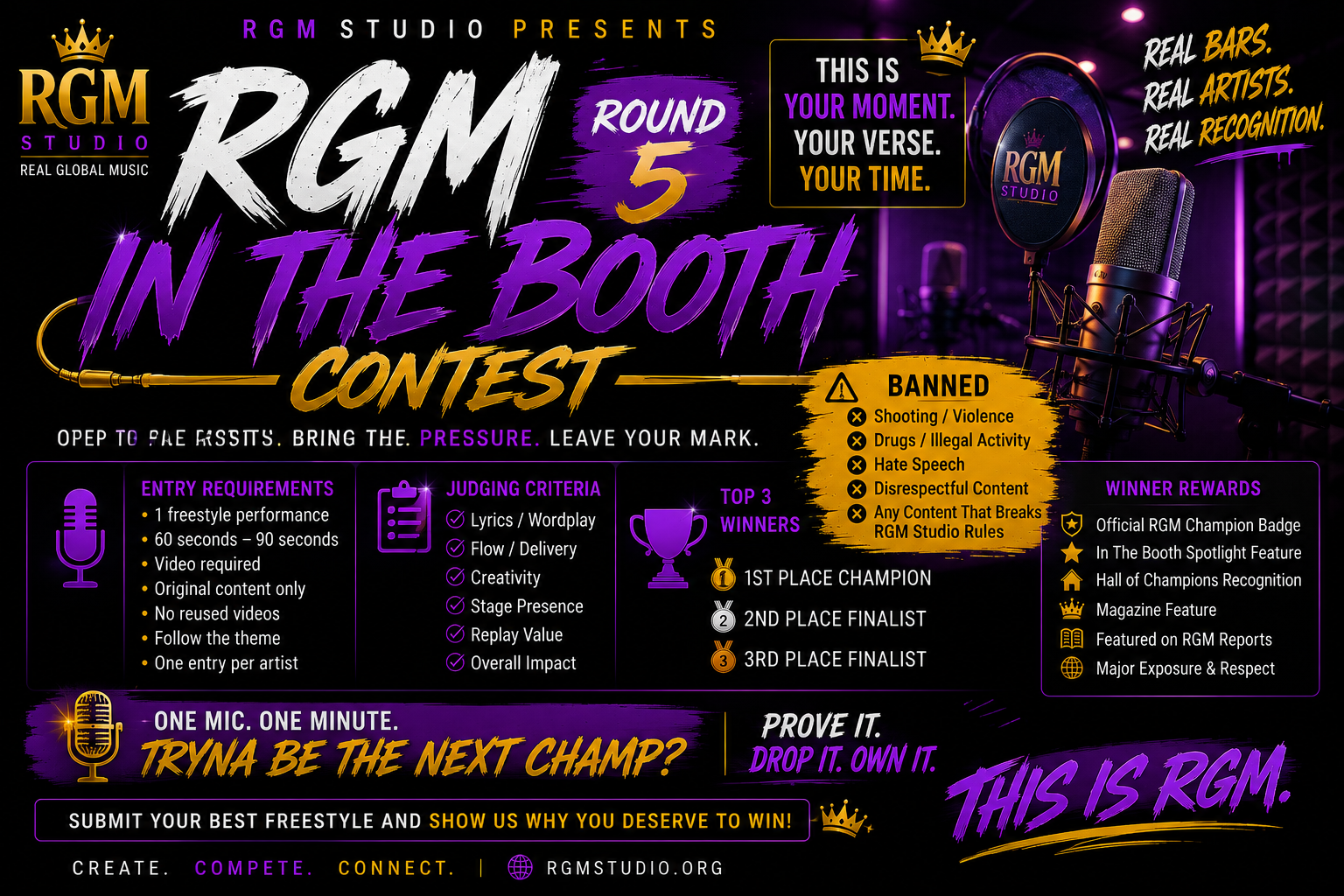 RGM In The Booth — Round 5