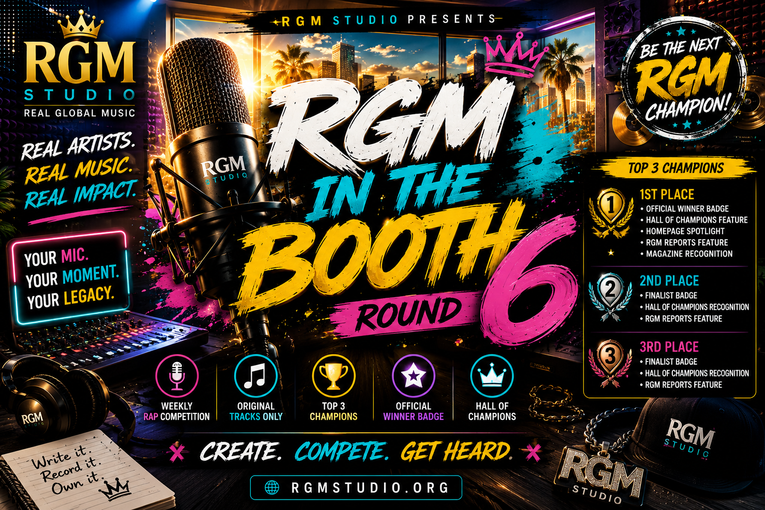 RGM IN THE BOOTH — ROUND 6