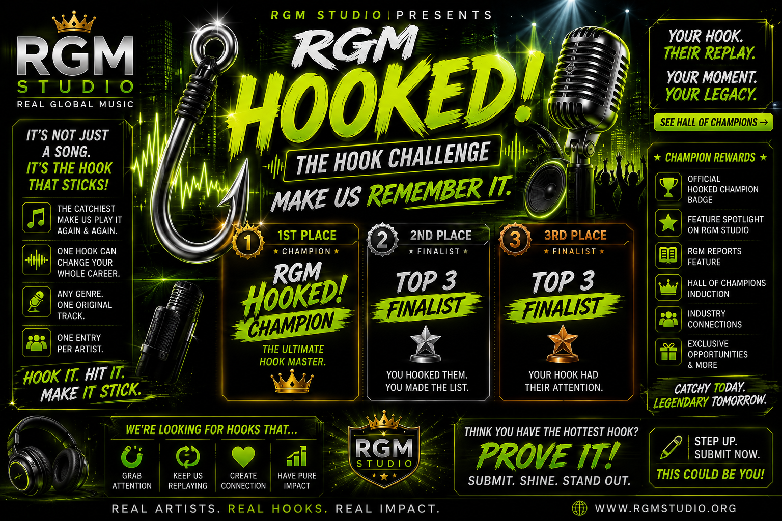 RGM HOOKED! — The Hook Challenge